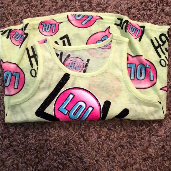 NWOT Youth Girls Size 12 Tank Top from Justice. - Picture 3 of 3